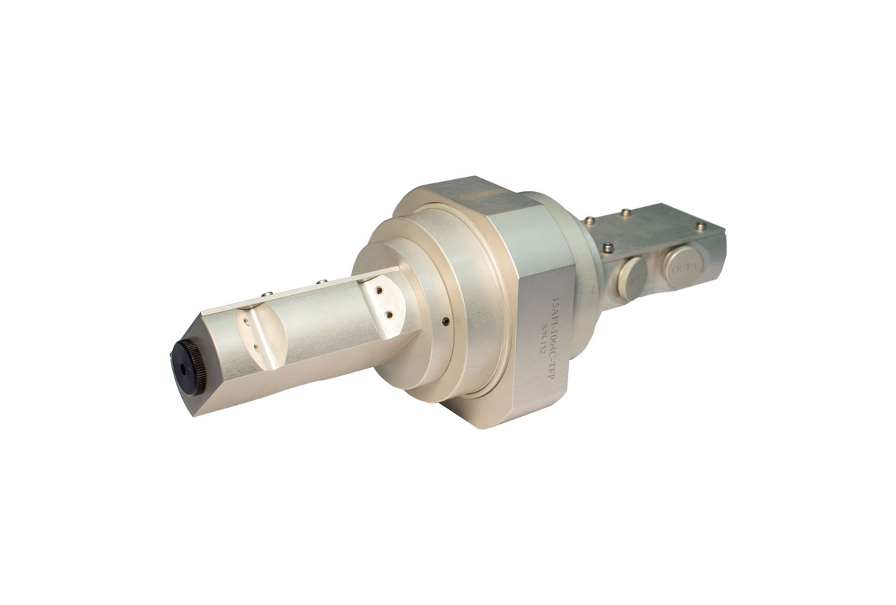 The 15AFI-1064C-TFP Faraday optical isolator with thin-film polarizers and 15-mm CA for high-energy 1064-nm lasers