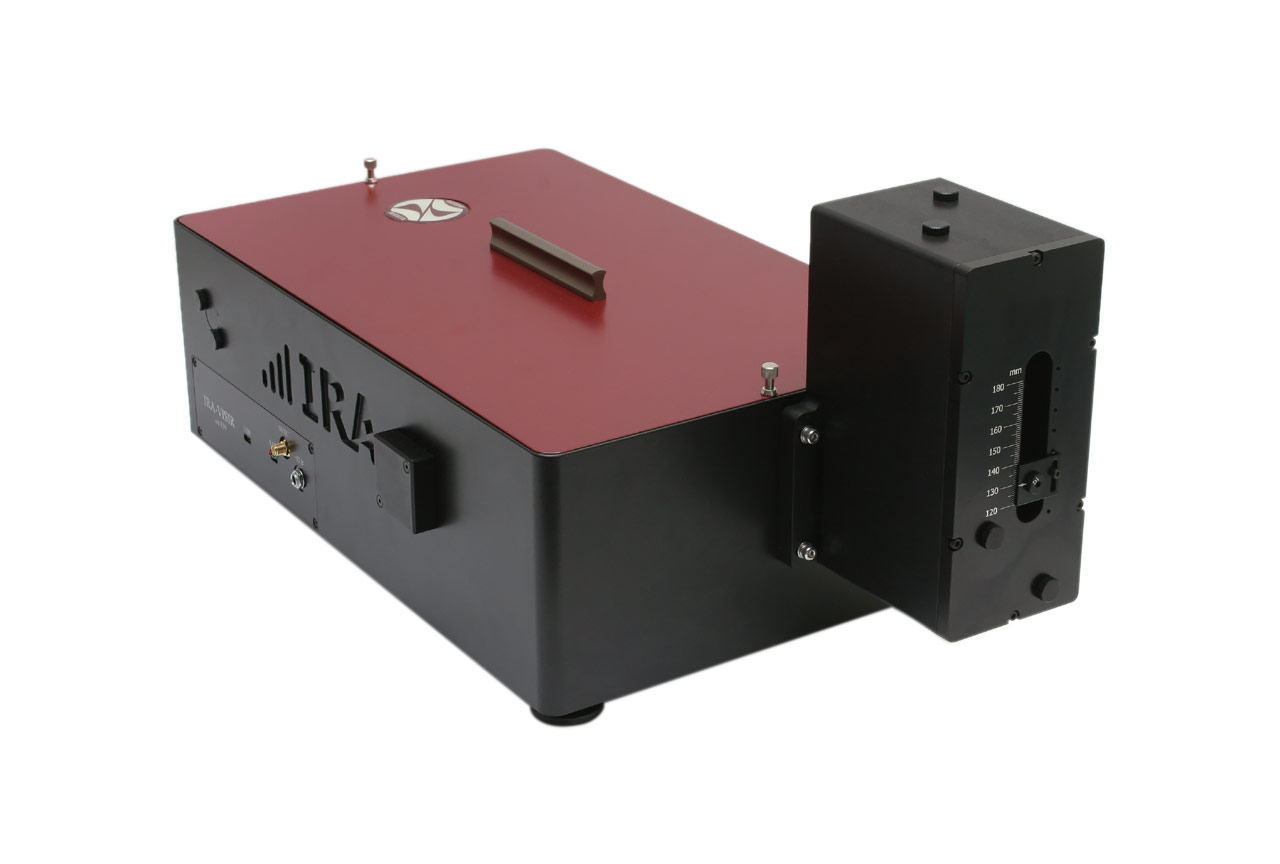Scanning autocorrelator with long delay line for visible, near- and mid-IR ranges