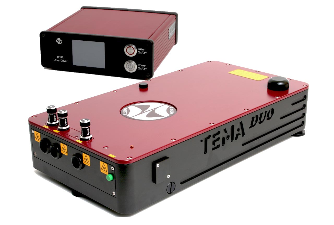 TEMA-DUO system: optical head and control unit