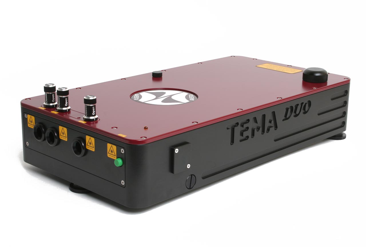 TEMA-DUO optical head, front view